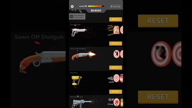 Я показываю свои оружия в игре Gun Idle смотреть онлайн