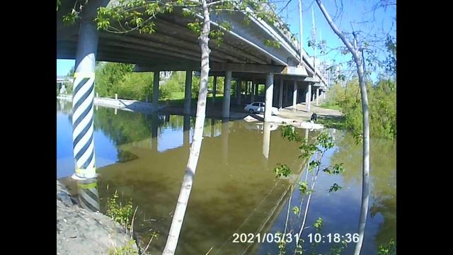 Половодье в Красноярске. Енисей - Кача. Большая вода. смотреть онлайн