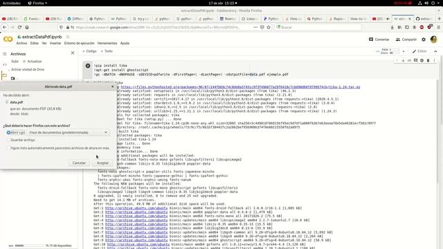 Extraer información de un PDF смотреть онлайн