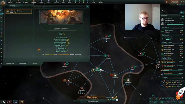 FIRST CONTACT | Stellaris S1E5 смотреть онлайн
