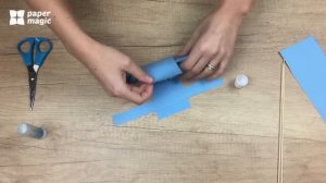 Paper Craft - Walking robot made of paper your kids will love it