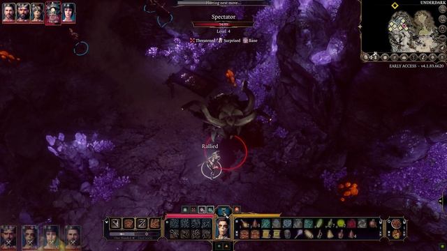 How to defeat Spectator Boss Baldur's Gate 3 Underdark смотреть онлайн