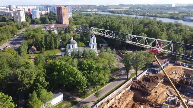 МОДЕЛЬ ИЛИ РЕАЛЬНЫЙ КРАН? Просто копия! Башенный кран ТДК 10.215 смотреть онлайн