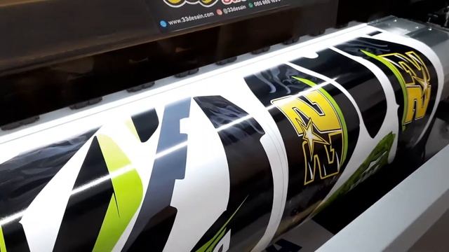 Proses Print Sticker Orajet (Decal) 33Desain смотреть онлайн