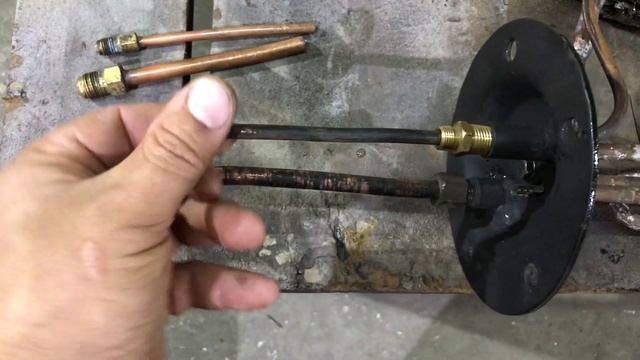 Тепловой насос из кондиционера для нагрева воды (часть 1) смотреть онлайн