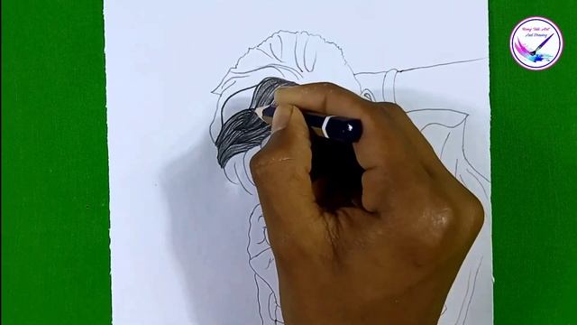 How to draw a boy talking on the phone. for beginners drawing смотреть онлайн