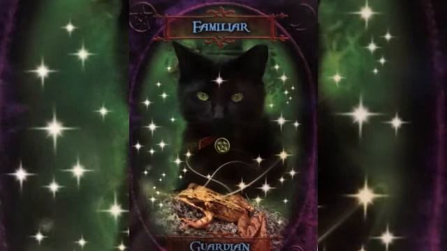 Карта"Фамильяр-семейный Хранитель", описание колоды"Мудрость ведьм"Witches Wisdom Oracle Cards смотреть онлайн