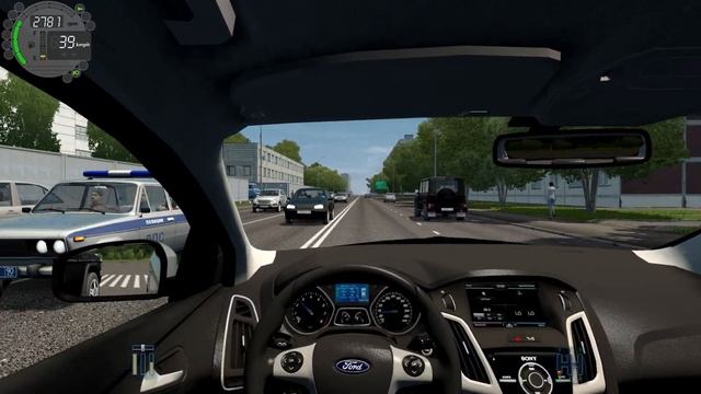 City Car Driving-Ford Focus 3-Fast Driving (Drive Next) смотреть онлайн