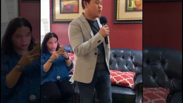 Marcelito Pomoy sings Nothings Gonna Change My Love For You (2nd Baby Shower Party in US) смотреть онлайн