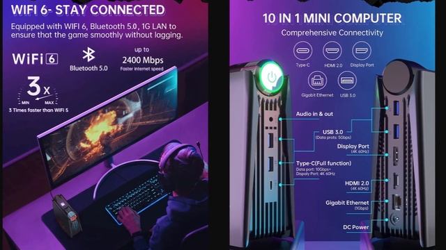 8 Мини компьютер с Алиэкспресс Мини пк с Aliexpress Mini PC 2033 Топ Гаджеты Электроника из Китая смотреть онлайн