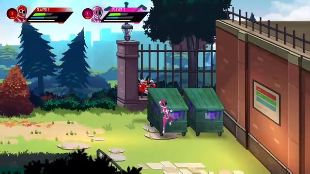 Let's Play - Saban's Mighty Morphin Power Rangers Mega Battle (Part 1) смотреть онлайн