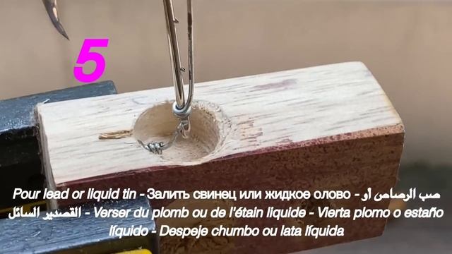 Jig head wood molds(P 6) - Легкие формочки для джиг-головок - قوالب رأس تهزهز سهلة смотреть онлайн