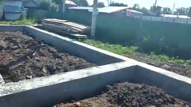Построили такой красивый фундамент