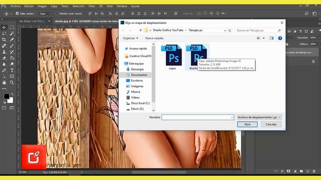 ? Efecto Tatuaje En PHOTOSHOP ⭐ Tatuajes En Photoshop