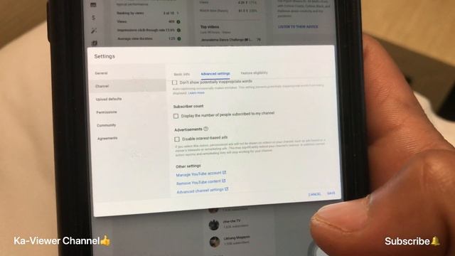 HOW TO HIDE/UNHIDE SUBSCRIBER COUNT ON YOUTUBE CHANNEL USING YOUR MOBILE PHONE 2020 (THE EASY WAY) смотреть онлайн