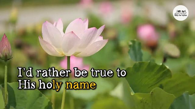 I'd Rather Have Jesus - Piano Accompaniment with lyrics смотреть онлайн