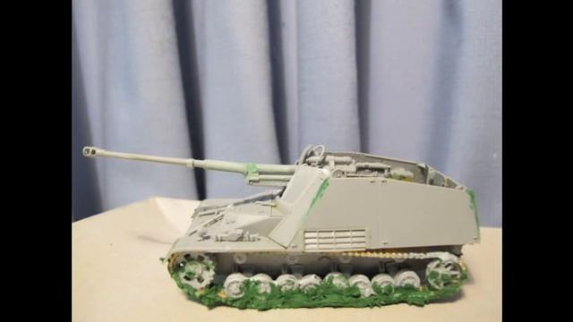 Dragon 1:72 Sd.Kfz. 164 Nashorn tank destroyer смотреть онлайн