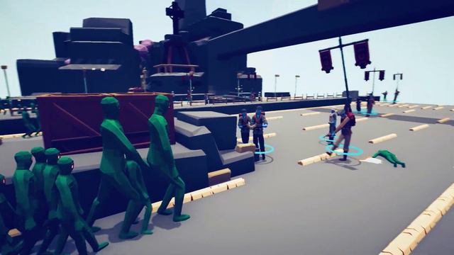 ZOMBIE VS GERMAN ARMY 🧟 | Totally Accurate Battle Simulator TABS смотреть онлайн
