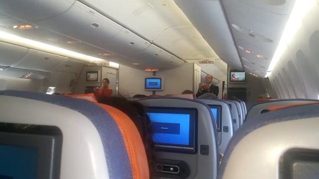 Aeroflot pre flight safety demonstration - Moscow SVO - JFK смотреть онлайн