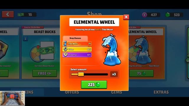 NEW SPIN *ELEMENTAL WHEEL* | Stumble Guys смотреть онлайн