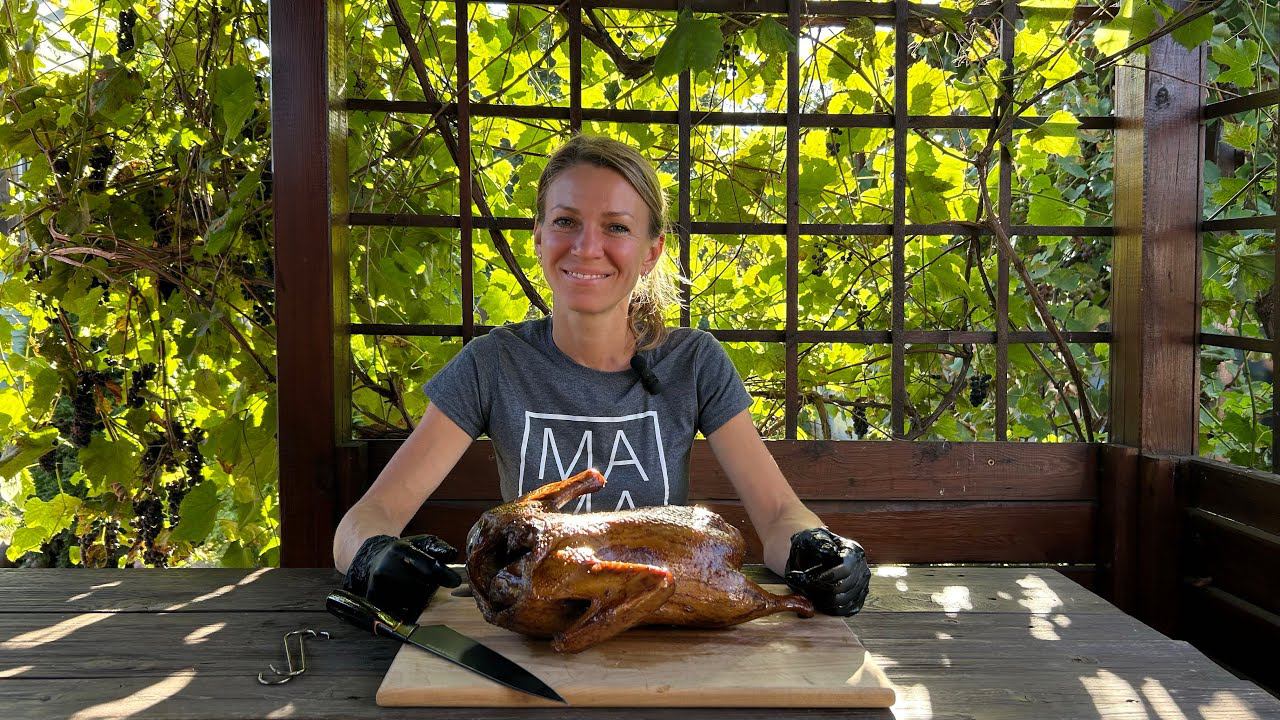 Утка горячего копчения в домашней коптильне смотреть онлайн