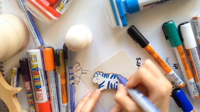 Обзор маркеров ZIG Posterman | Маркеры для любой поверхности смотреть онлайн