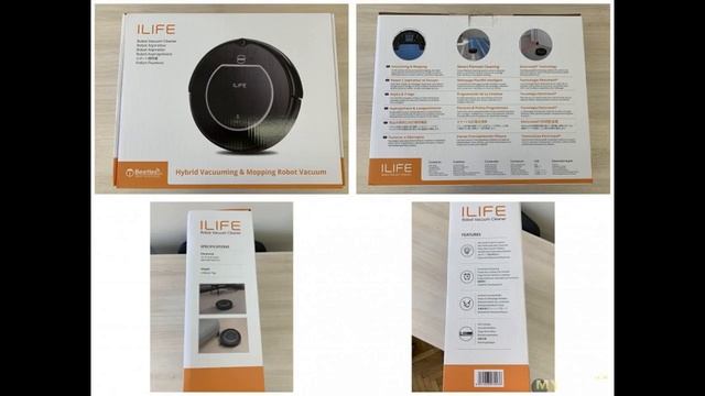 Робот пылесос ILIFE V55 Pro для сухой и влажной уборки | #Обзор
