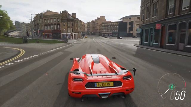 Koenigsegg Agera RS City Tour (forza horizon 4) смотреть онлайн