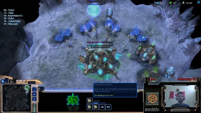 SC2 HotS Protoss Gateway Expand смотреть онлайн
