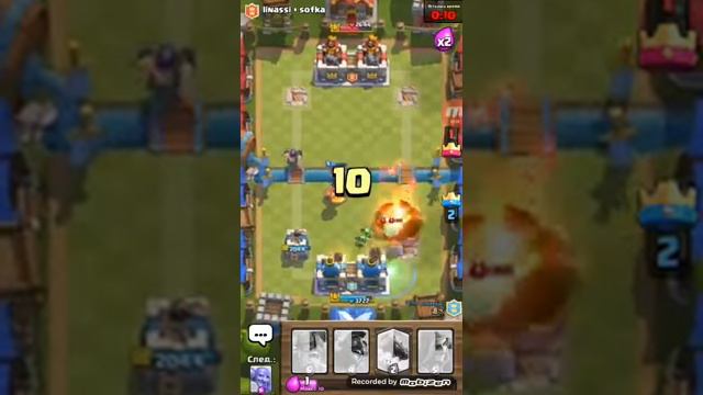 Clash Royale:)) бои 2 на 2 вот такой влог:) смотреть онлайн