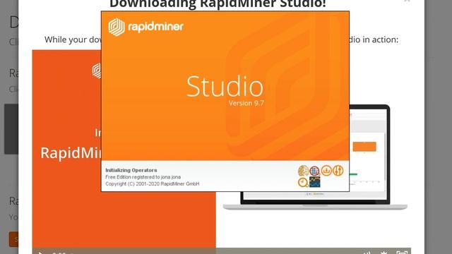 Installation et présentation efficace de RapidMiner#0 смотреть онлайн