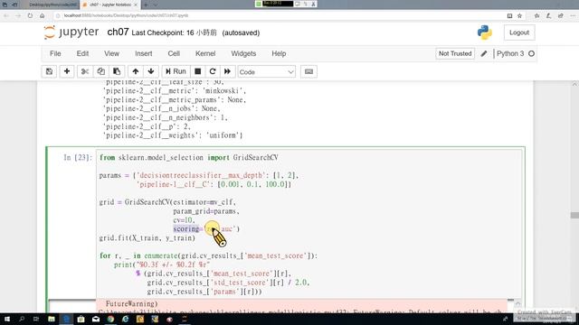 Python Machine Learning 34. Ensemble-4: 微調整體學習分類器 (recorded on 20191003) смотреть онлайн