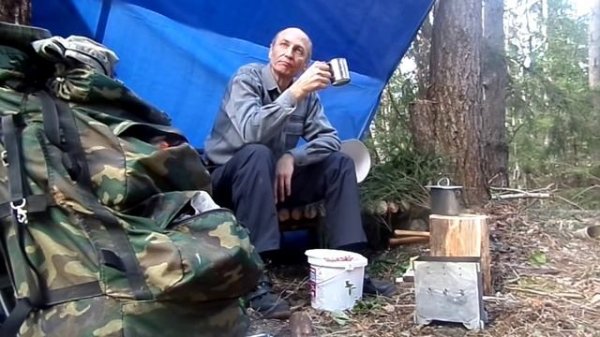 Поход с ночевкой. Оборудование бивака и тест снаряжения. Видео от VLANK.