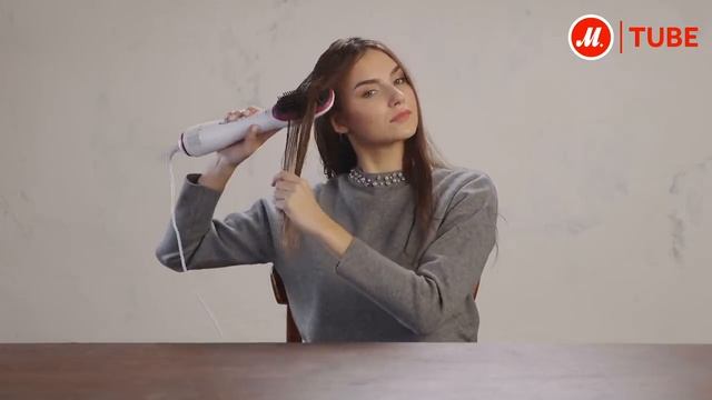 Обзор фена-щётки Rowenta Express Air Brush CF6220F0 (16+) смотреть онлайн