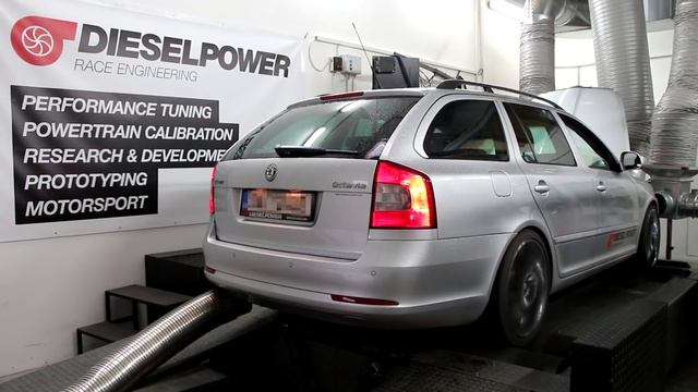 Škoda Octavia 1.8TSI 4x4 160PS to 284PS by DIESELPOWER www.dp-race.com смотреть онлайн