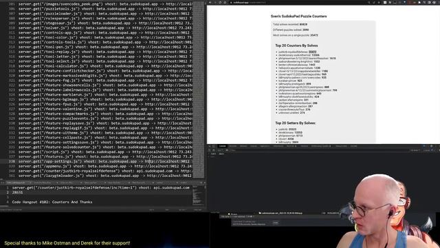 Code Hangout #102: Counters And Thanks смотреть онлайн