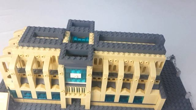 Speed build of Notre-Dame Cathedral with LEGO compatible bricks~!!! смотреть онлайн