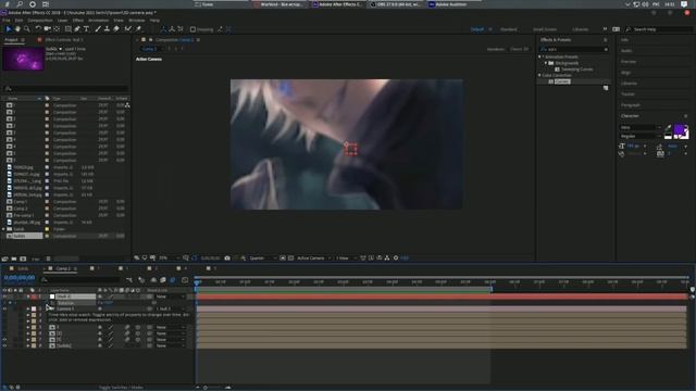 3d Camera Movement After Effects AMV Tutorial смотреть онлайн