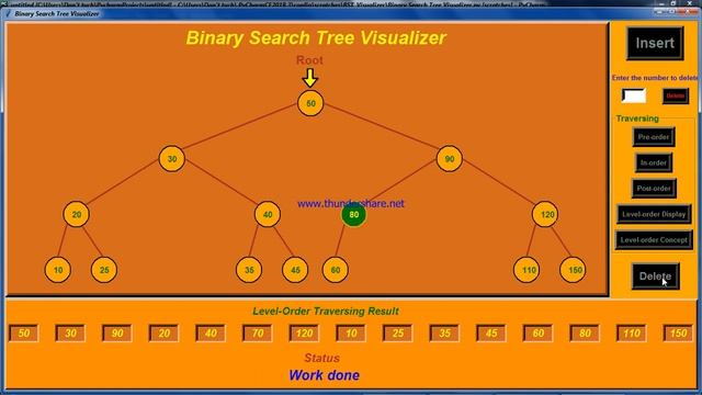 Binary Search Tree(BST) Visualizer using Python by Tkinter. смотреть онлайн