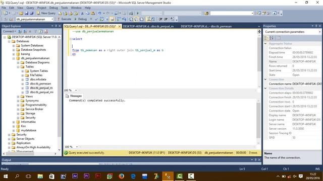 SQL server right join смотреть онлайн