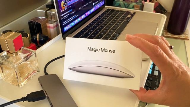 Unboxing Magic Mouse & USB Adapter #adapter #usb #magicmouse #magic #mouse #apple #uk #happy #me