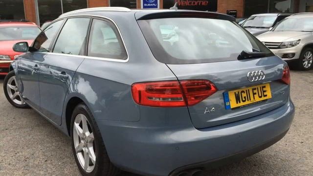 Audi A4 AVANT TDI SE TECHNIK смотреть онлайн