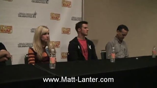Matt Lanter Star Wars Celebration VI смотреть онлайн