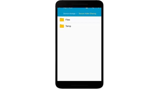 Video Encryption and Sharing Android смотреть онлайн