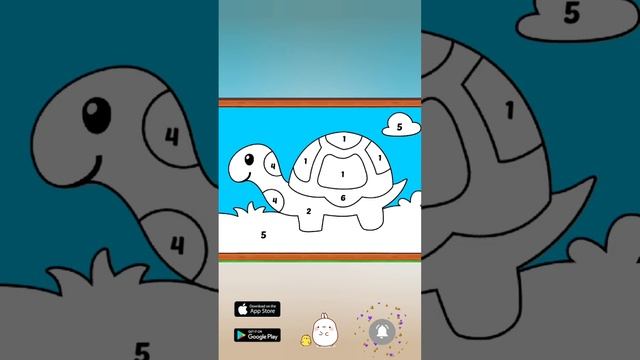 COLORING GAMES color and Paint Fun Game #shorts смотреть онлайн