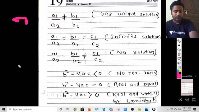 CT-BEd | How to score full marks in Linear algebraic equations & their solutions | Laxmidhar sir смотреть онлайн
