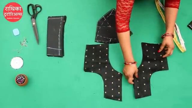 Katori Blouse se Katori Blouse Cutting And Stitching | Katori blouse full video @RadhikaTutorials смотреть онлайн
