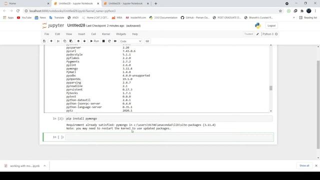 MongoDB with Python | Python | MongoDB смотреть онлайн