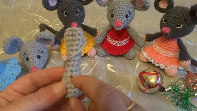 Полный МК по вязанию мышки. ВЯЖЕМ СИМВОЛ 2020. Часть 2. смотреть онлайн