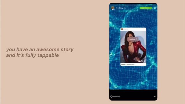 *UPDATED* How to Add a Background When You Share a Feed Post to Your Story! смотреть онлайн
